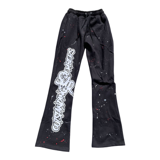 SMR Splatter sweats black