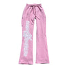 SMR Splatter pants pink