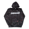 SMR Splatter hoodie black